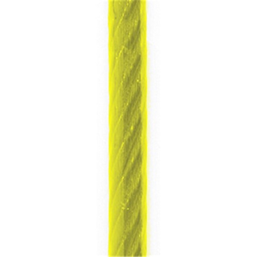 WIRE ROPE GAL 4.0MM WIRE ( 6 X 19) FIBRE CORE PVC COATED YELLOW G1570